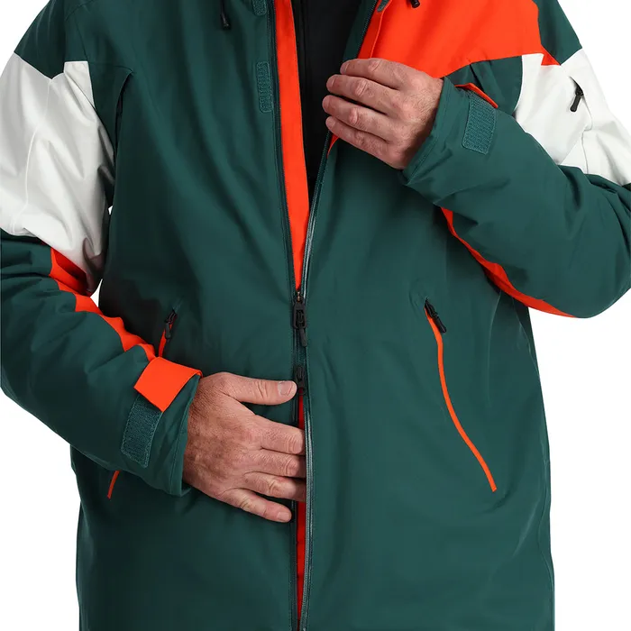Mens Utility Snowsuit 8211 Cypress Green Spyder Pants