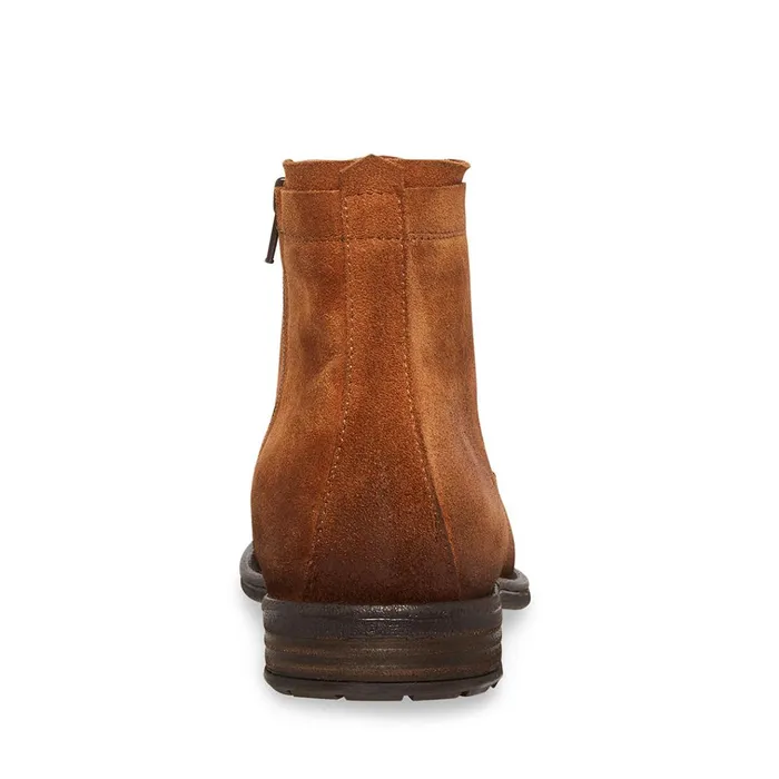 Mens Wells Tan Suede Steve Madden Boots