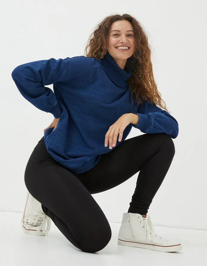 Meribel High Rise Leggings Black Women FatFace Trousers and Leggings