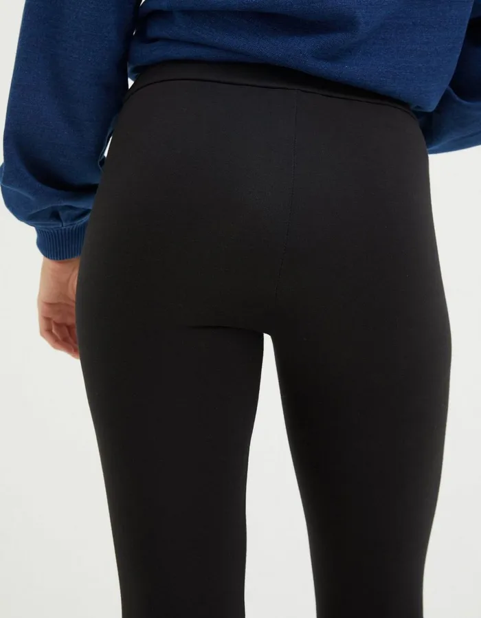 Meribel High Rise Leggings Black Women FatFace Trousers and Leggings