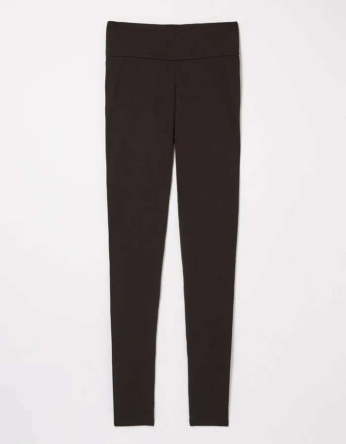 Meribel High Rise Leggings Black Women FatFace Trousers and Leggings