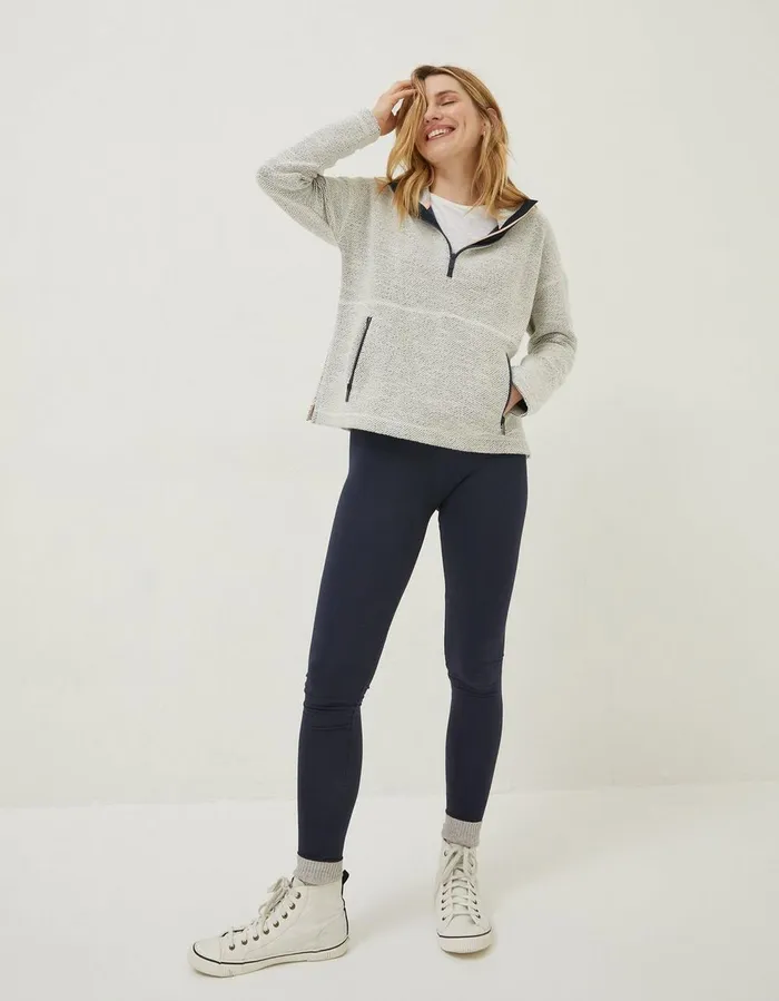 Meribel Leggings Navy Women FatFace Nightwear and Loungewear