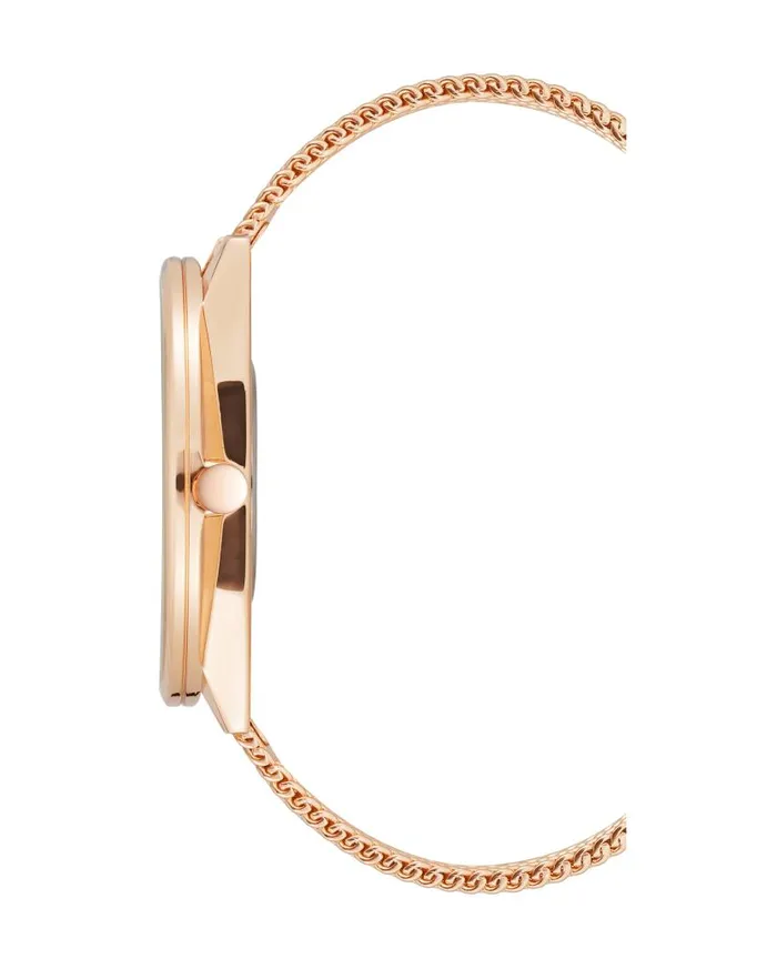 Mesh Bracelet Watch Rose Goldtone WomenMen Nine West Watches