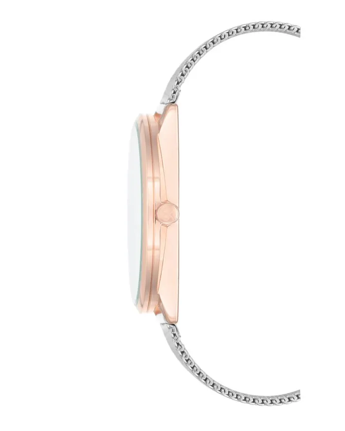 Mesh Bracelet Watch Silvertone WomenMen Nine West Watches