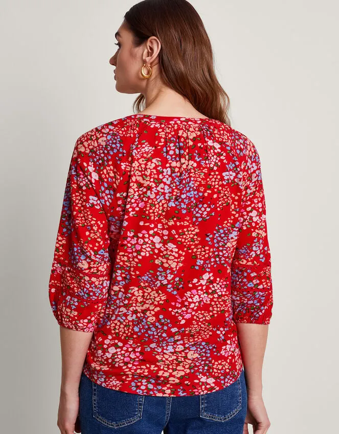 Micola Print Top Red Women Monsoon Casualwear