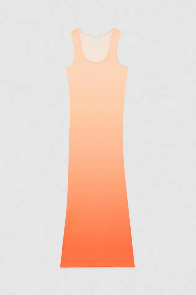 Midi Women Patrizia Pepe Long Sleeveless Dress Astral Degrade Print