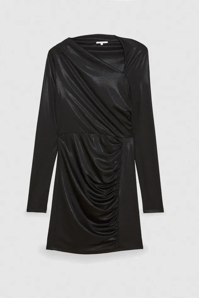 Mini Women Patrizia Pepe Elegant Jersey Dress Nero