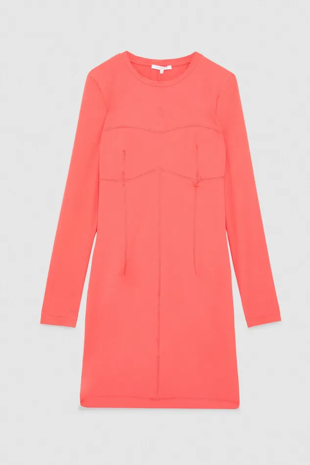 Mini Women Patrizia Pepe Jersey Mini Dress Hybrid Rose