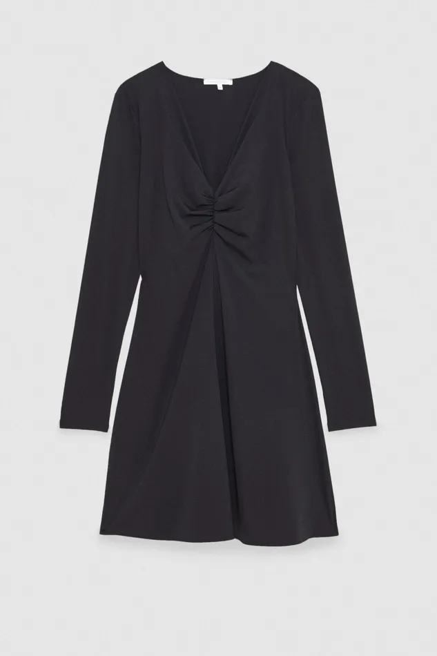 Mini Women Patrizia Pepe Jersey Mini Dress Nero
