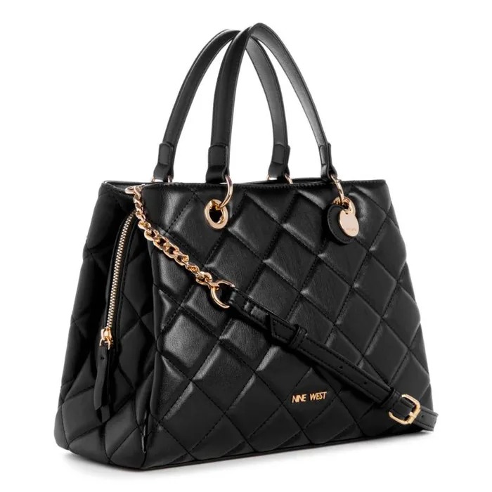 Mirabella Satchel Black WomenMen Nine West Satchels and Shoulder Bags