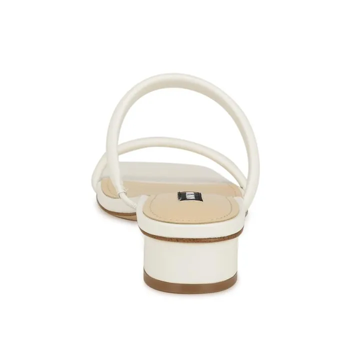 Morella Slide Sandals White Women Nine West Sandals