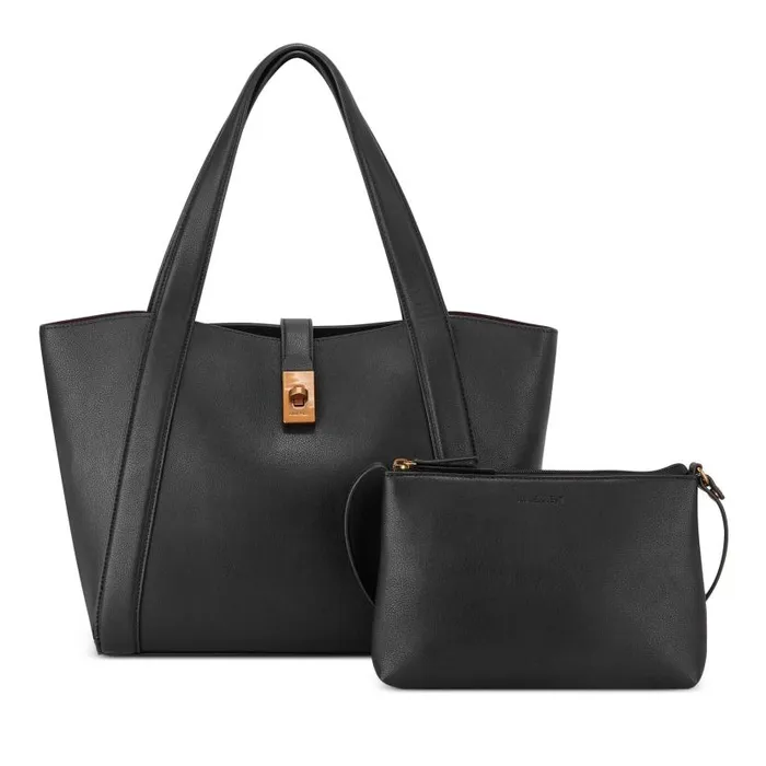 Morely 2 In 1 Tote Black WomenMen Nine West Totes and Backpacks
