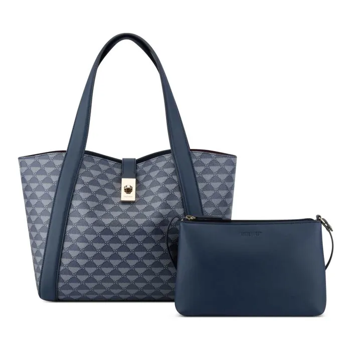 Morely 2 In 1 Tote Navy Logo WomenMen Nine West Totes and Backpacks