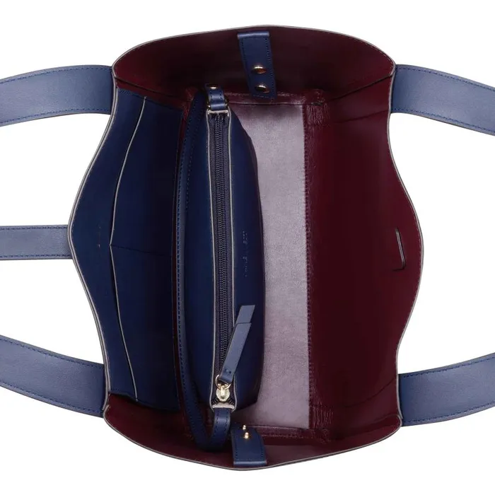 Morely 2 In 1 Tote Navy Logo WomenMen Nine West Totes and Backpacks