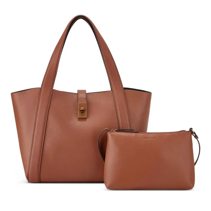 Morely 2 In 1 Tote Saddle Tan WomenMen Nine West Totes and Backpacks