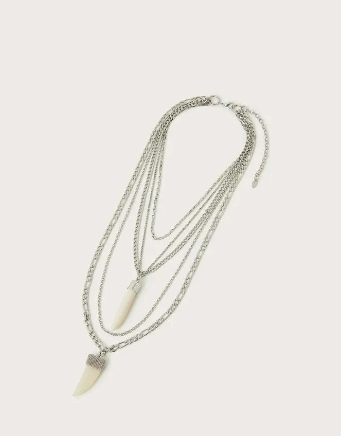 Multi Layered Necklace Women Monsoon Jewellery and Hair