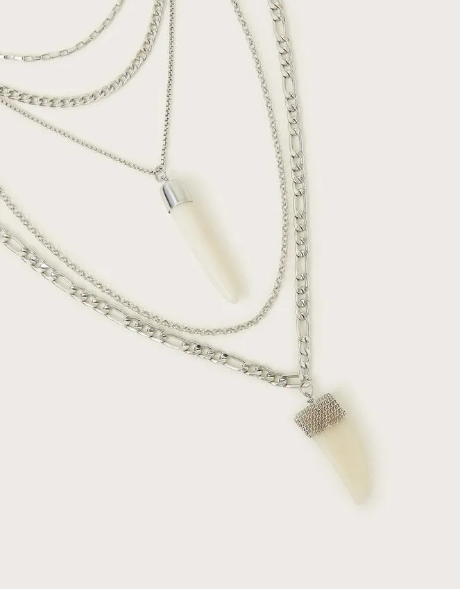 Multi Layered Necklace Women Monsoon Jewellery and Hair