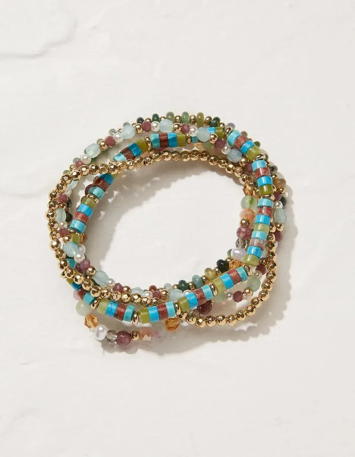 Multi Stretch Bracelet Multi Women FatFace Jewellery