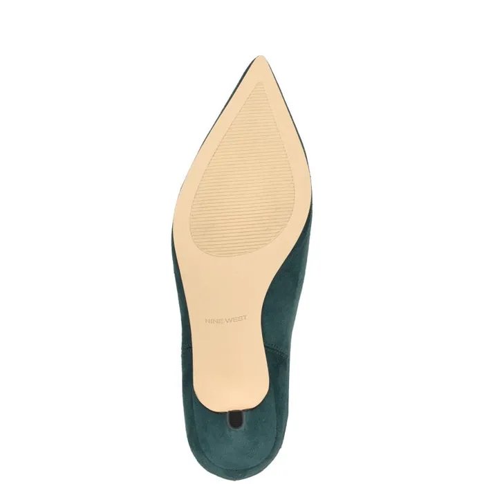 Mycki Dress Boots Dark Green Women Nine West Boots and Booties