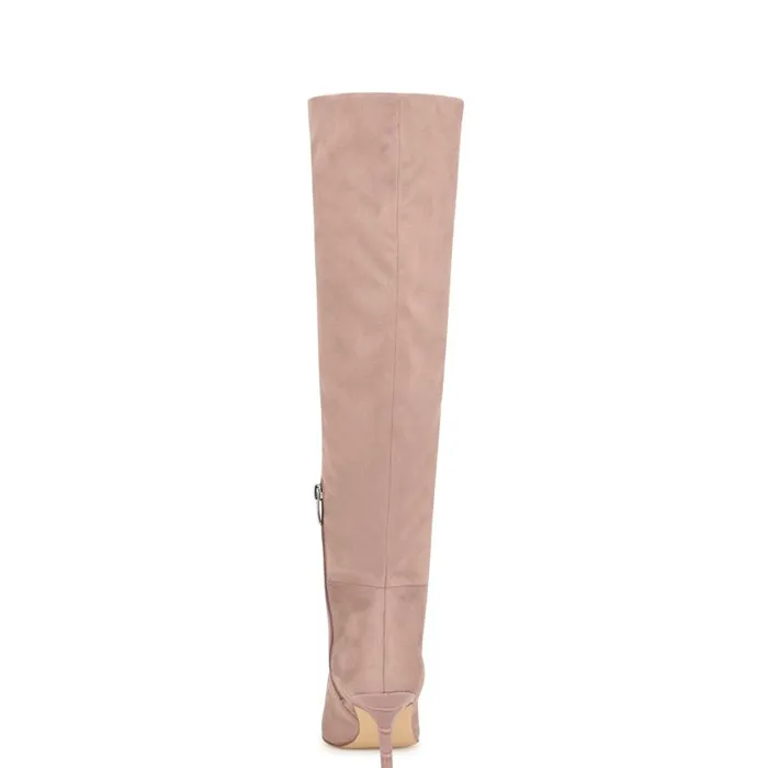 Myfin Dress Boots Light Pink Women Nine West Boots and Booties