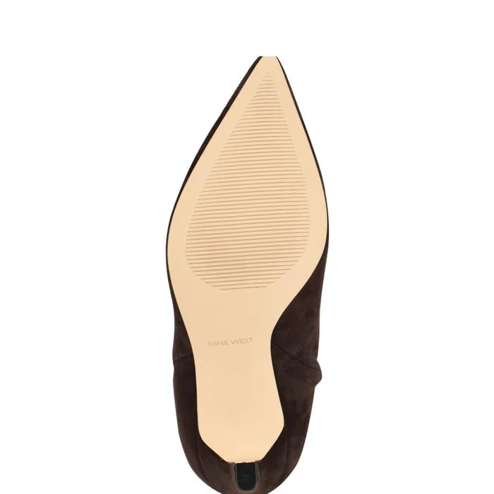 Napts Dress Boots Dark Brown Women Nine West Boots and Booties