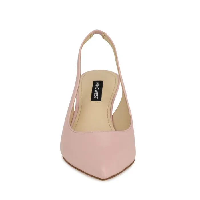 Nataly Slingback Pumps Light Pink Women Nine West Heels