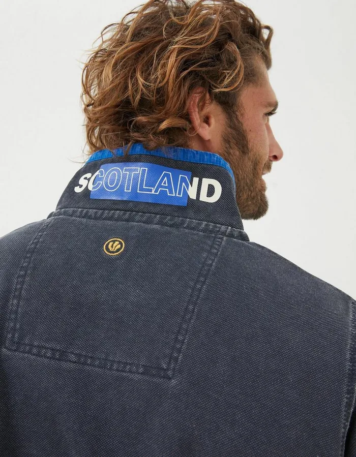 Nation Airlie Scotland Sweatshirt Blue Men FatFace Sweatshirts and Hoodies