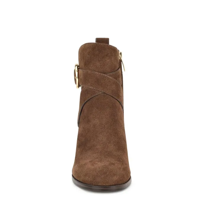 Needyou Dress Booties Dark Brown Women Nine West Boots and Booties