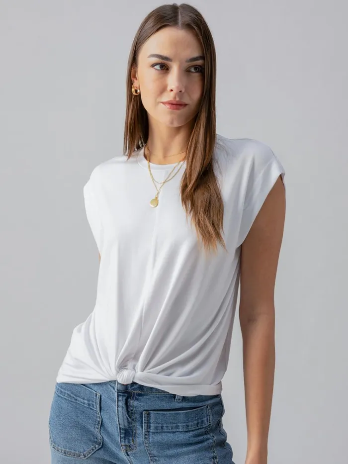 New Era Tee White Women Sanctuary Clothing Tees and Tops