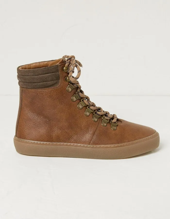 Nicky Hybrid Hiker Boots Chestnut Women FatFace Boots