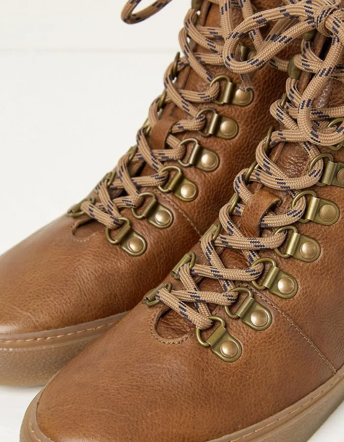 Nicky Hybrid Hiker Boots Chestnut Women FatFace Boots