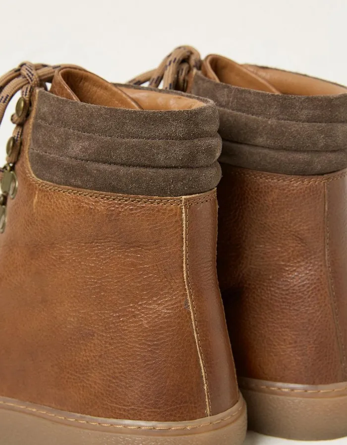 Nicky Hybrid Hiker Boots Chestnut Women FatFace Boots