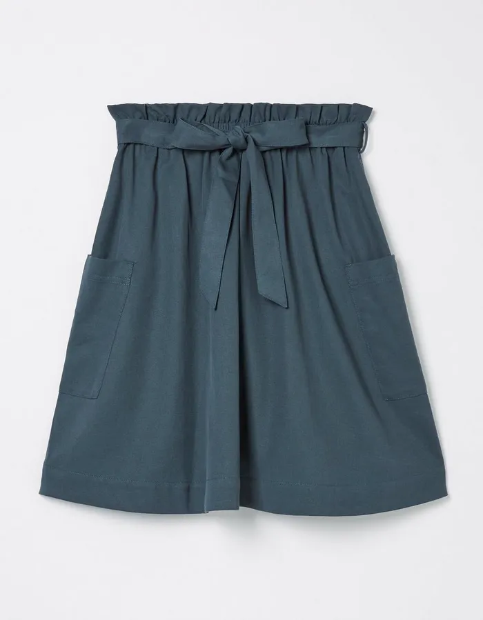 Nicole Utility Skirt Charcoal Grey Women FatFace Skirts