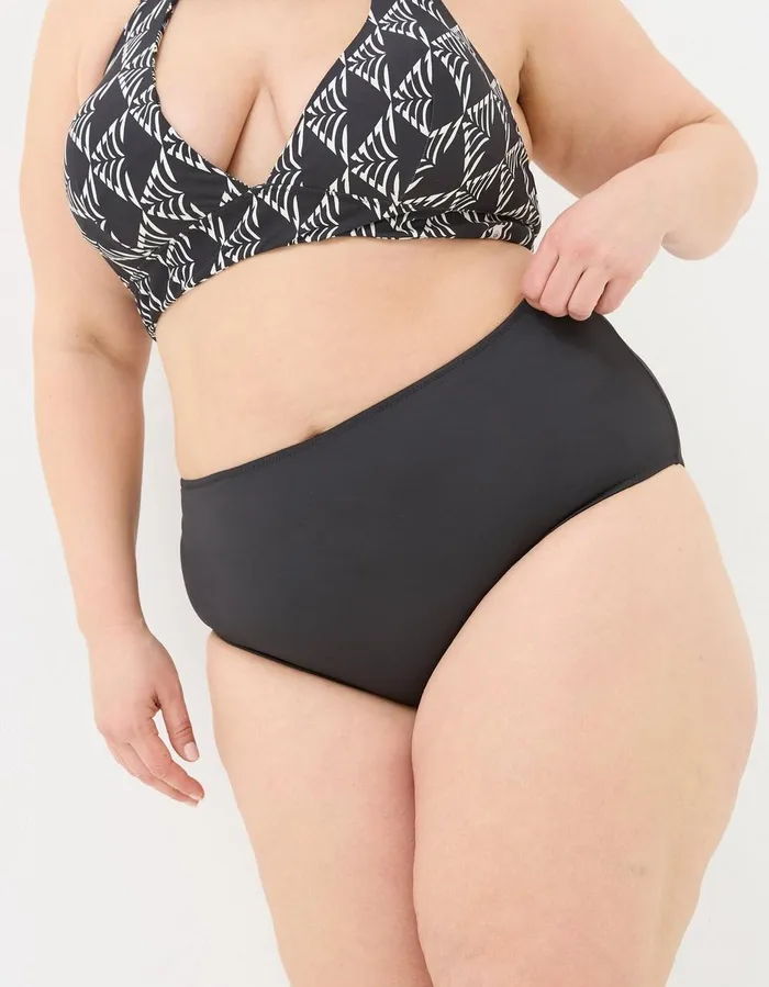 Nola Swim Boy Shorts Black Women FatFace Beachwear and Swimwear