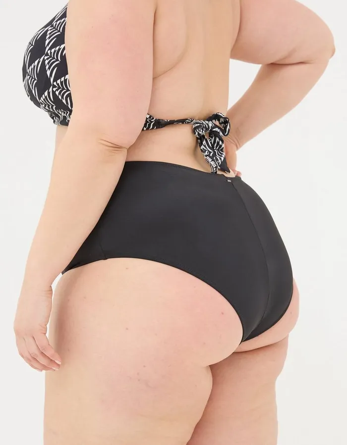 Nola Swim Boy Shorts Black Women FatFace Beachwear and Swimwear
