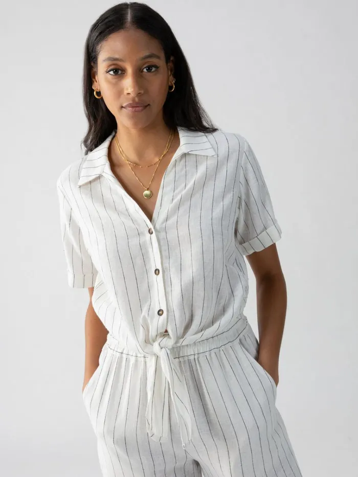 Ocean Shirt Biarritz Stripe Women Sanctuary Clothing Tees and Tops