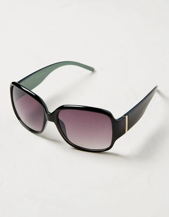 Olivia Oversized Sunglasses Black Women FatFace Sunglasses