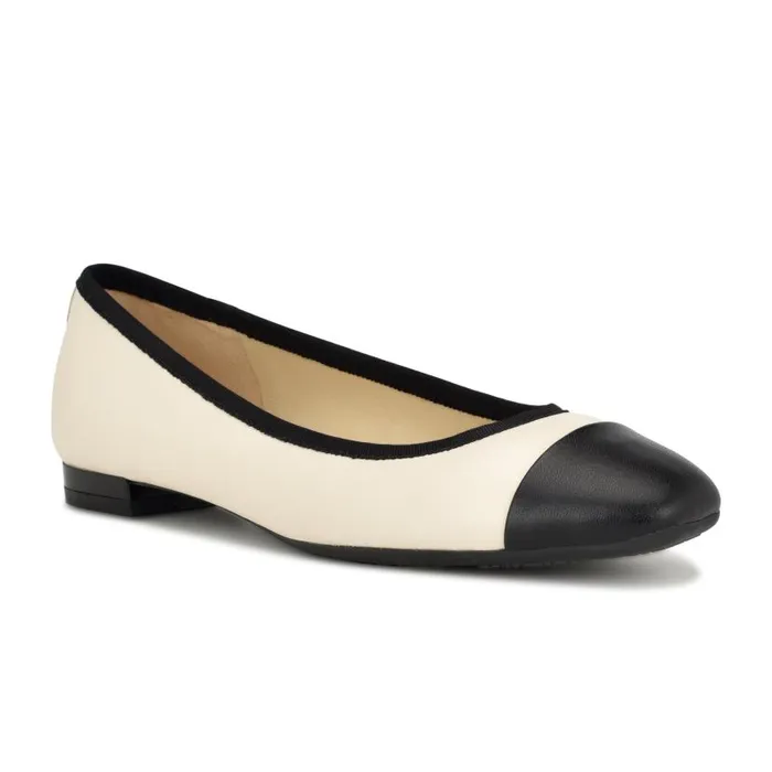 Ollin 9X9 Dress Flats White Women Nine West Ballets