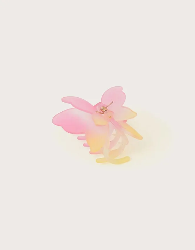 Ombre Butterfly Large Claw Clip Children Monsoon Girls039 Hair Accessories