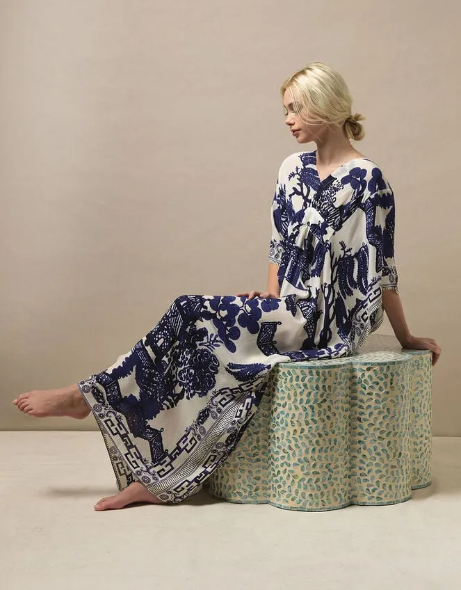 One Hundred Stars Giant Willow Kaftan Women Monsoon Dresses