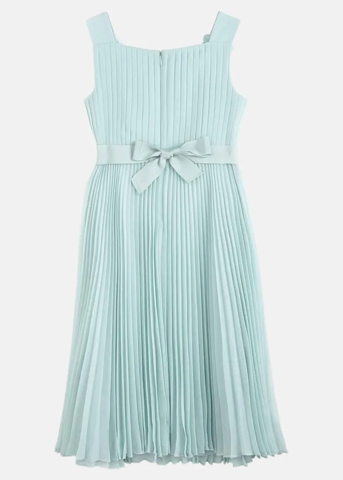 Online Girls Phase Eight Occasion Dresses Belle Pleat Dress Pale Blue