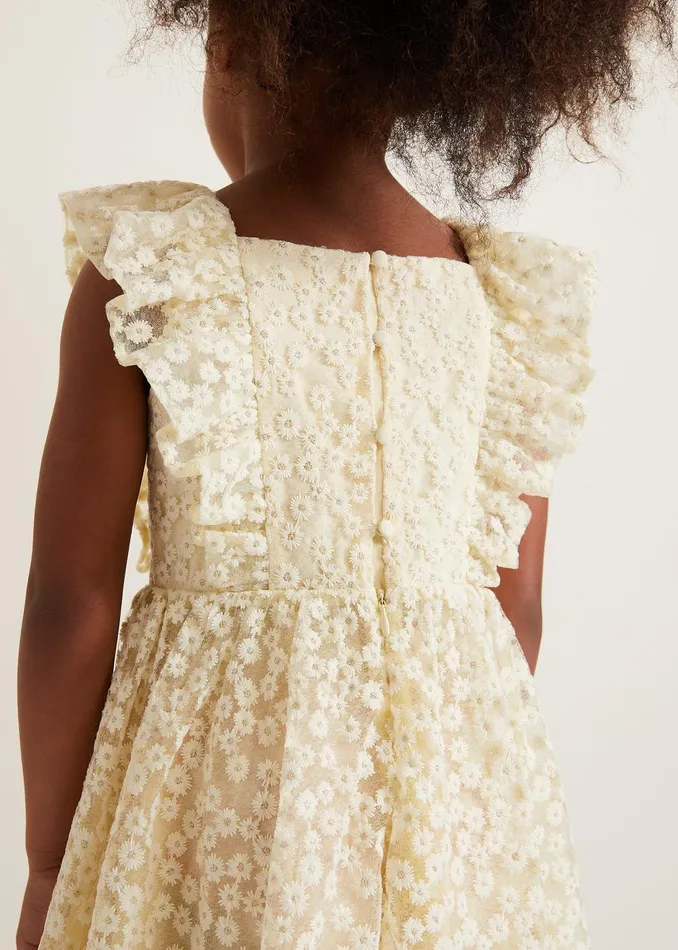 Online Girls Phase Eight Occasion Dresses Daisy Smock Dress Yellow