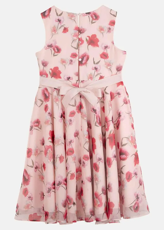 Online Girls Phase Eight Occasion Dresses Mirabel Floral Fit And Flare Dress Multicoloured