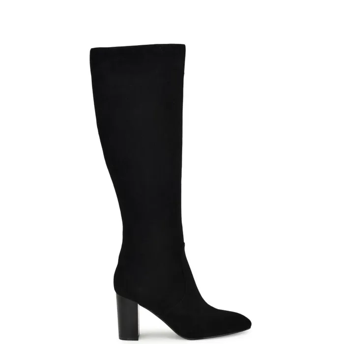 Otton Dress Boots Black Women Nine West Boots and Booties