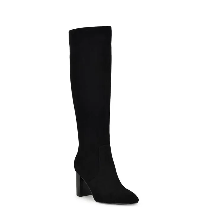 Otton Dress Boots Black Women Nine West Boots and Booties