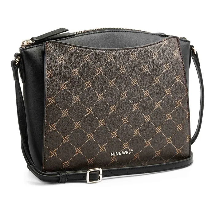 Paisley Crossbody Brownblack WomenMen Nine West Crossbody