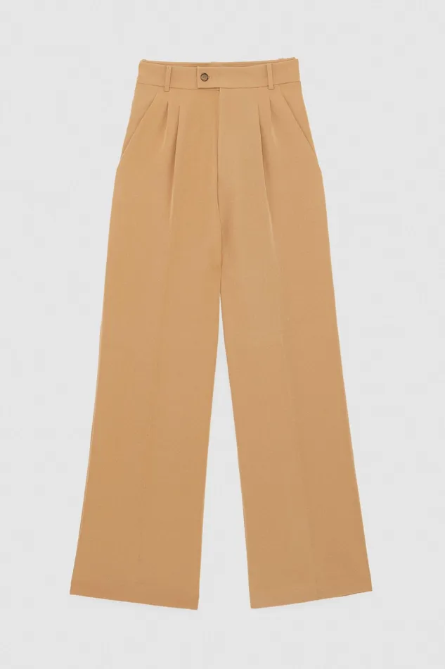 Pants Men Patrizia Pepe Regular Fit Soft Pants Odyssey Beige