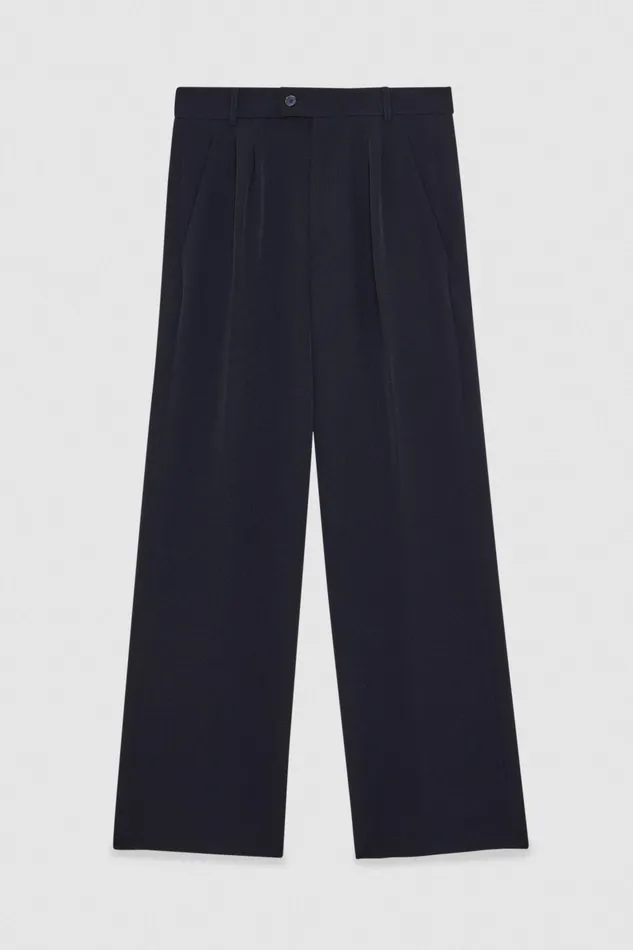 Pants Men Patrizia Pepe Regular Fit Soft Pants Royal Navy