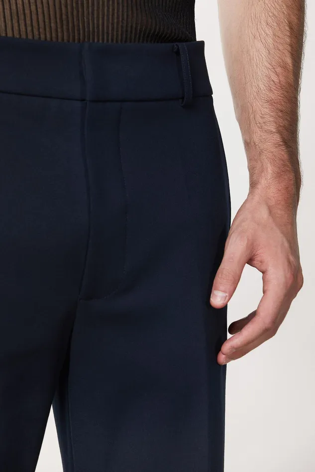 Pants Men Patrizia Pepe Slim Ankle Pants Royal Navy