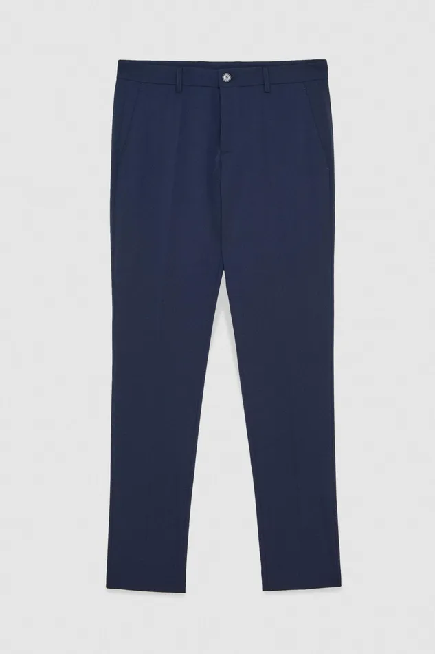 Pants Men Patrizia Pepe Slim Gabardine Pants Atmosphere Blue